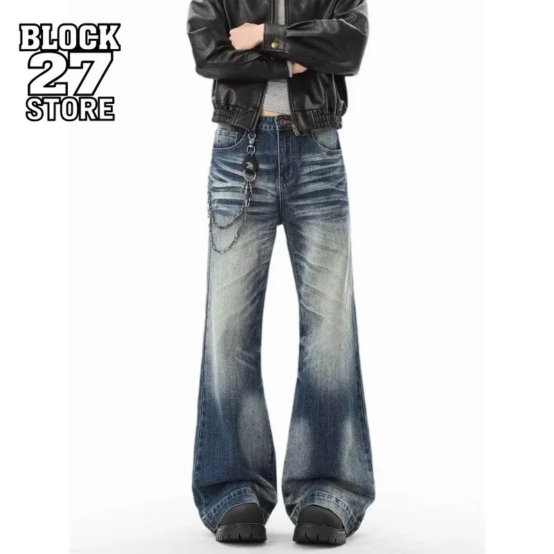 Мужские джинсы Harajuku в гонконгском стиле, новые летние джинсовые брюки с буквенным принтом, модные свободные длинные брюки в стиле хип-хоп, модные свободные длинные брюки
Мужские джинсы Harajuku в гонконгском стиле, новые летние джинсовые брюки с буквенным принтом, модные свободные длинные брюки в стиле хип-хоп, модные свободные длинные брюки