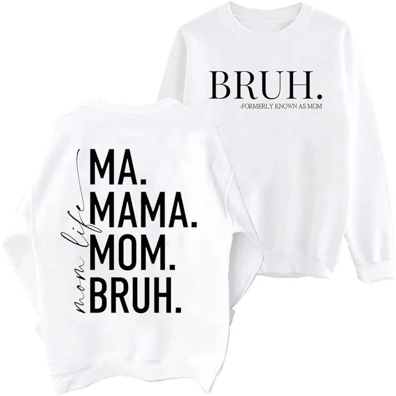 Свитшот Ma Mama Bruh, рубашка для мамы и мамы, спасательные рубашки для мам для женщин
Свитшот Ma Mama Bruh, рубашка для мамы и мамы, спасательные рубашки для мам для женщин