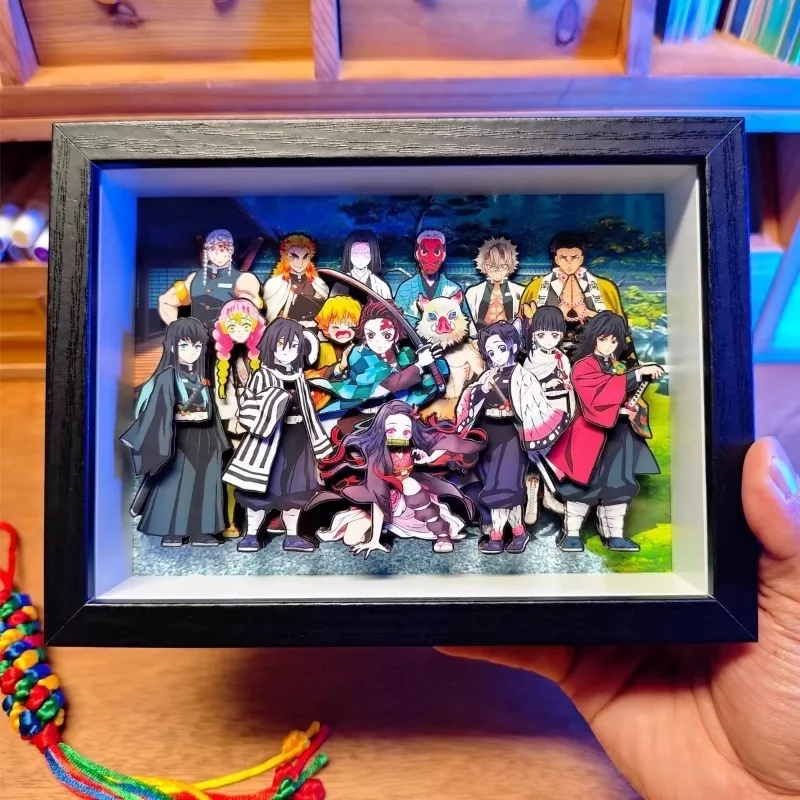Аниме Demon Slayer Tanjirou Kanroji Mitsuri Косплей 3D Стереограф Мультфильм Фоторамка Декоративный Подарок Фигурка Игрушки
Аниме Demon Slayer Tanjirou Kanroji Mitsuri Косплей 3D Стереограф Мультфильм Фоторамка Декоративный Подарок Фигурка Игрушки