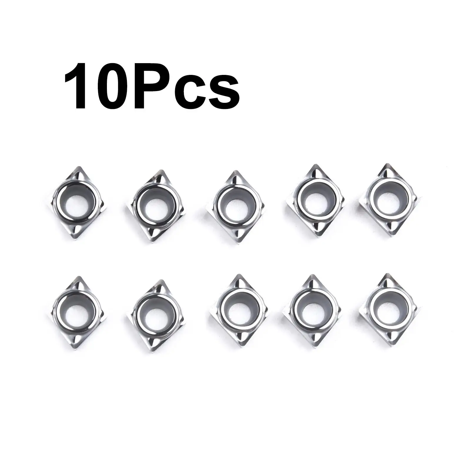 Efficient Carbide Inserts for Large scale Cutting 10 Pcs CCMT060202 CCGT060202AK H01 Inserts for Smooth Machining
Efficient Carbide Inserts for Large scale Cutting 10 Pcs CCMT060202 CCGT060202AK H01 Inserts for Smooth Machining