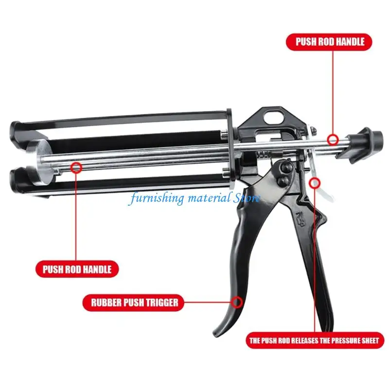 Y5GD AB Two Part Manual Push Metal Epoxy Guns For Construction And Diy Projects
Y5GD AB Two Part Manual Push Metal Epoxy Guns For Construction And Diy Projects