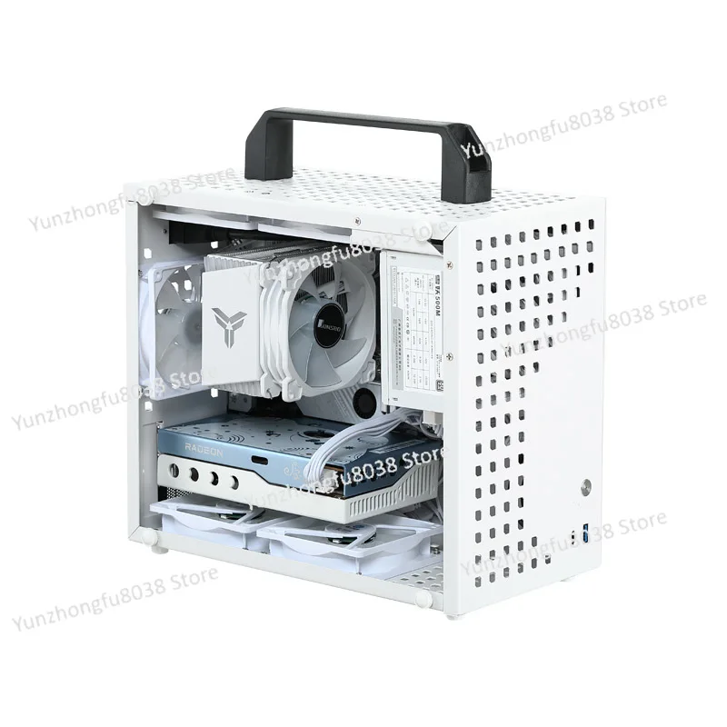 G70 mATX/ITX Portable Desktop Computer Laptop Case ATX Power Supply 120 Water Cooled k77
G70 mATX/ITX Portable Desktop Computer Laptop Case ATX Power Supply 120 Water Cooled k77