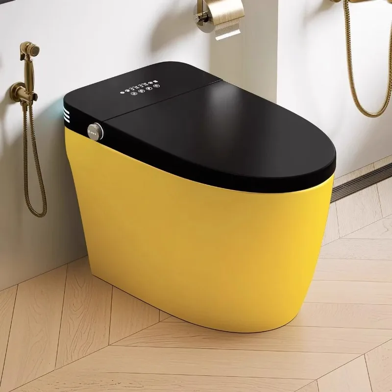 Dopamine color light smart toilet fully automatic integrated
Dopamine color light smart toilet fully automatic integrated