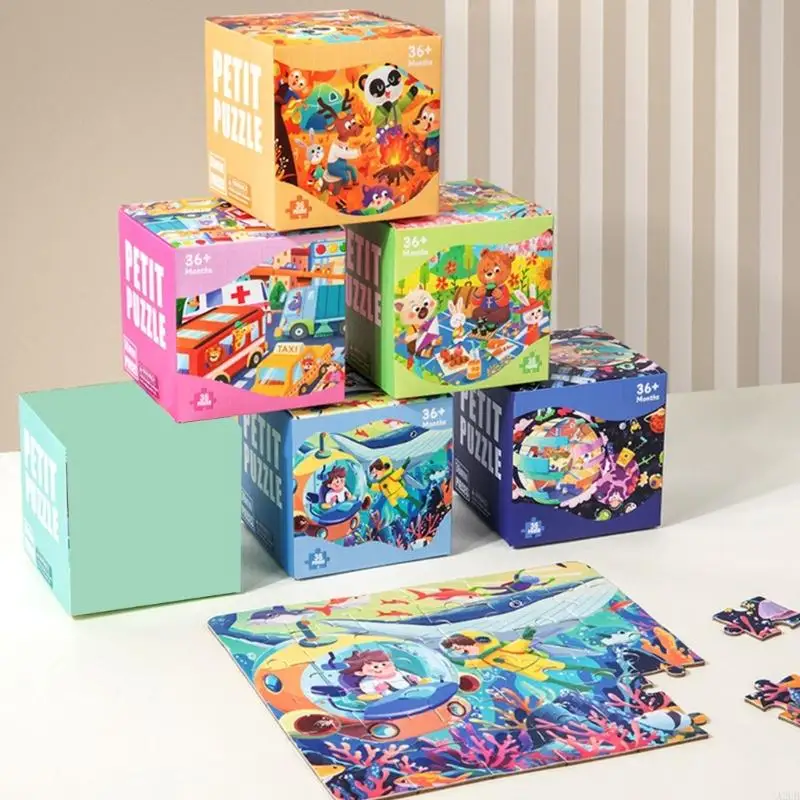 Kids Early Learning Puzzle Game 36 Piece Mini Paper Toy For Children Age 3 And Up A2UB
Kids Early Learning Puzzle Game 36 Piece Mini Paper Toy For Children Age 3 And Up A2UB