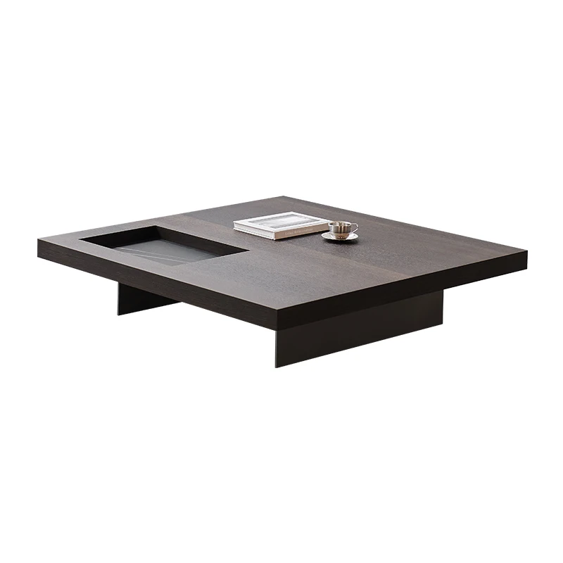 Minimalist coffee table, simple small apartment, creative square in the living room, smoked veneer slate, designer coffee table
Minimalist coffee table, simple small apartment, creative square in the living room, smoked veneer slate, designer coffee table
