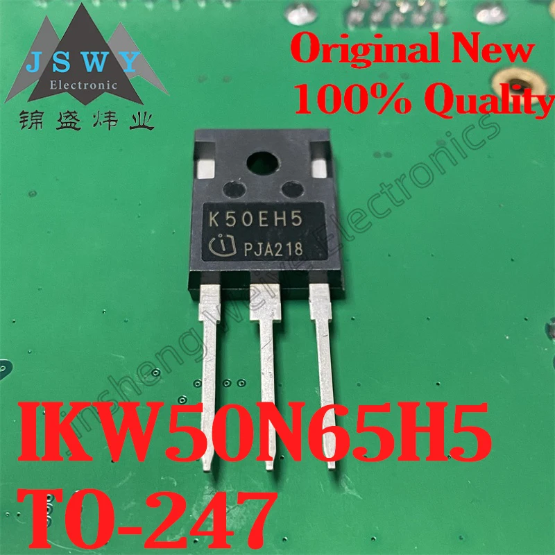 (5-20 pcs) IKW50N65H5 K50H655 TO-247/IGBT Transistor/650V50A/Brand New Original Stock/Quick Shipping
(5-20 pcs) IKW50N65H5 K50H655 TO-247/IGBT Transistor/650V50A/Brand New Original Stock/Quick Shipping