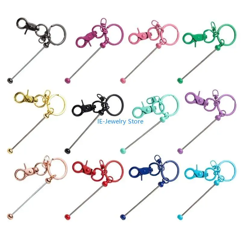 W8KF Creative 12 Pcs Beaded Keychain Charm Pendant Making Set with Pouches Bags and Thank You Notes for Gifts Daily Use
W8KF Creative 12 Pcs Beaded Keychain Charm Pendant Making Set with Pouches Bags and Thank You Notes for Gifts Daily Use