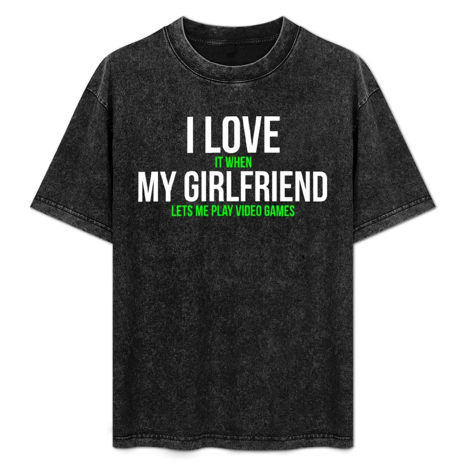 I love my girlfriend Funny Gamer T-Shirt High Elasticity Sports Tee Shirt
I love my girlfriend Funny Gamer T-Shirt High Elasticity Sports Tee Shirt