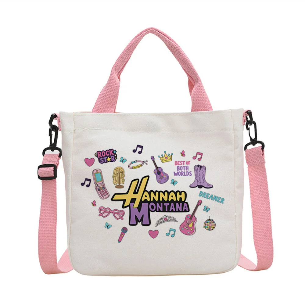 Hannah Montana tote bag grocery personnalisable shoulder bolsas de tela woman
Hannah Montana tote bag grocery personnalisable shoulder bolsas de tela woman