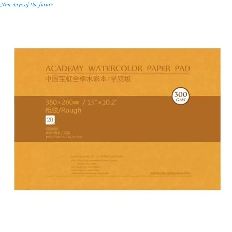Cotton Art Watercolor Painting Book 20 Sheets 300g Watercolor Paper Pad For Students And Travel Sketching E65A
Cotton Art Watercolor Painting Book 20 Sheets 300g Watercolor Paper Pad For Students And Travel Sketching E65A