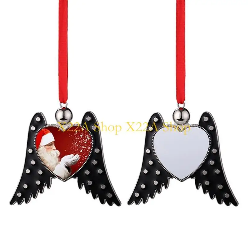 Уникальный металлический теплопередача ангел крыло шарм рождественский декор Красная веревка с любовью в форме пустой кулон для
Уникальный металлический теплопередача ангел крыло шарм рождественский декор Красная веревка с любовью в форме пустой кулон для