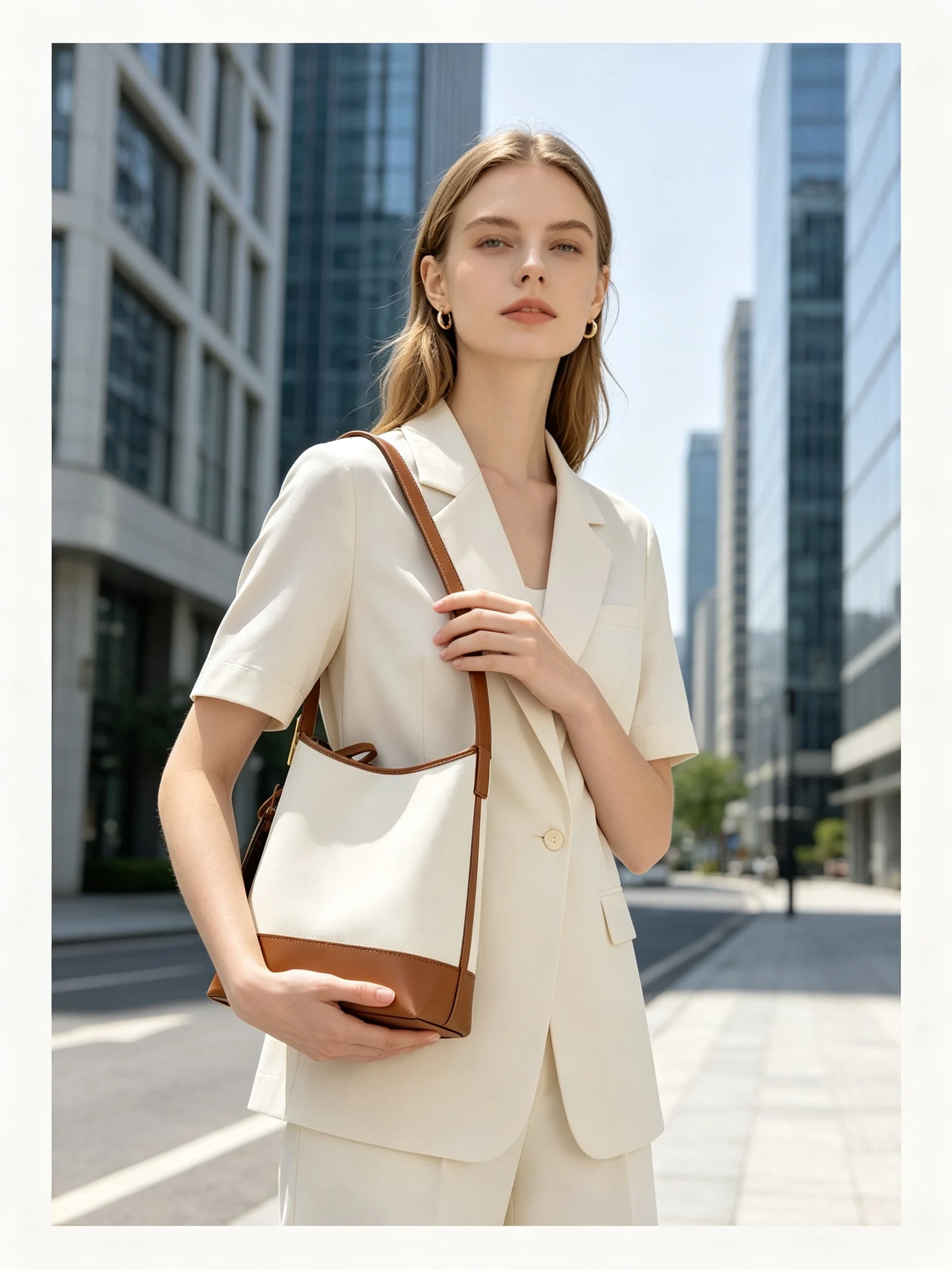 High-end Elegant Genuine Lambskin Shoulder Bag Soft Cowhide Metal Chain Women Leisure Trip Handbag
High-end Elegant Genuine Lambskin Shoulder Bag Soft Cowhide Metal Chain Women Leisure Trip Handbag
