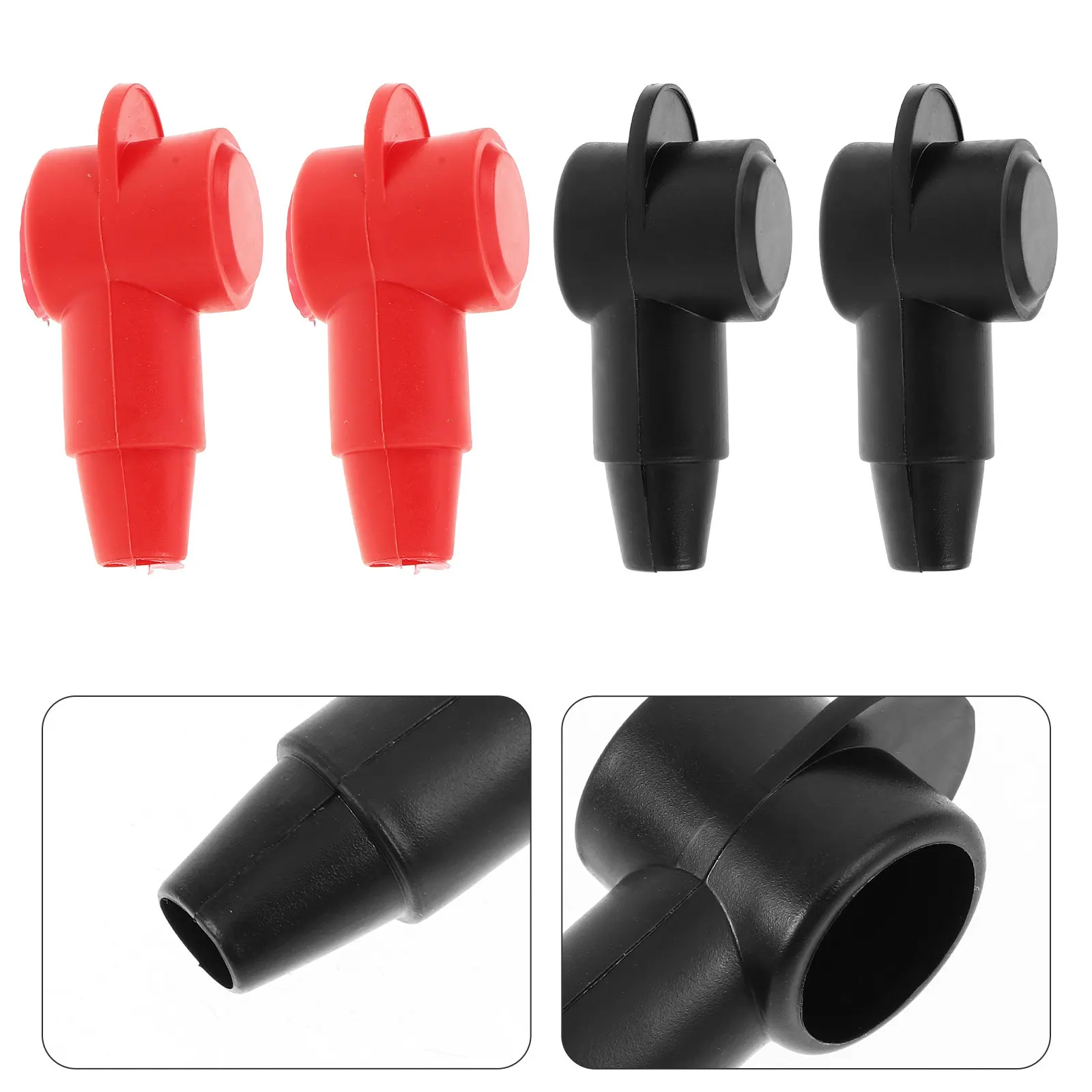 6Pcs Terminal Protector Covers PVC Insulated Automotive Terminal Caps Protective Sleeves for Car Boat Rv
6Pcs Terminal Protector Covers PVC Insulated Automotive Terminal Caps Protective Sleeves for Car Boat Rv