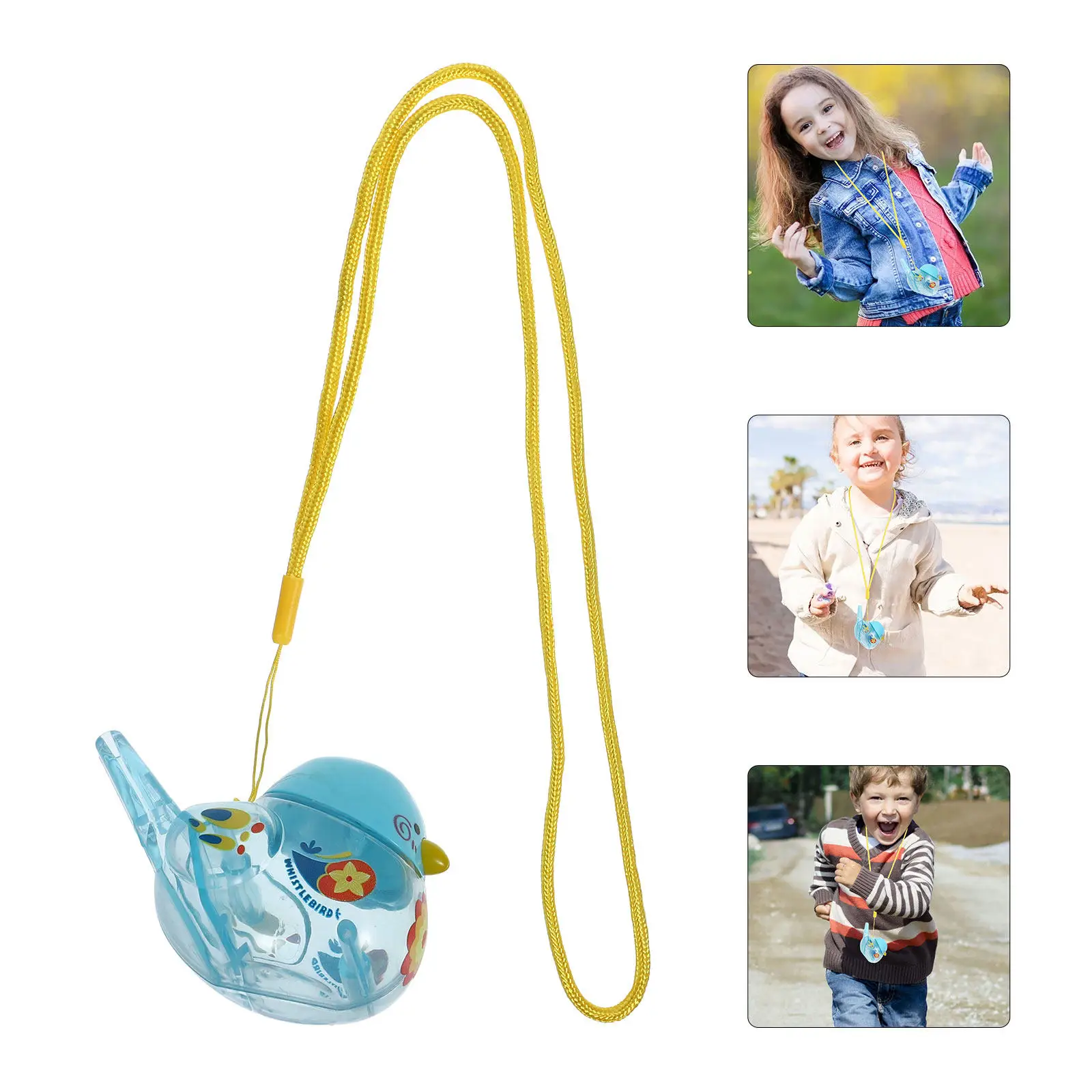 Cartoon Plastic Bird Shaped Whistle Lanyard Water Bird Whistle Party Prop Musical Water Whistles Portable Colored Whistles
Cartoon Plastic Bird Shaped Whistle Lanyard Water Bird Whistle Party Prop Musical Water Whistles Portable Colored Whistles
