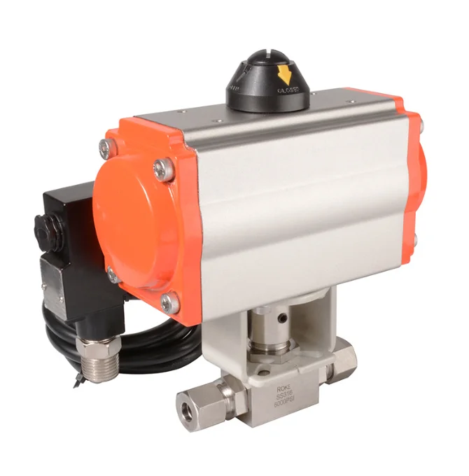 Шаровой кран высокого давления с пневматической втулкой из нержавеющей стали 41,3 МПа, новый сорт, гарантия 1 год, высококачественные фитинги
Шаровой кран высокого давления с пневматической втулкой из нержавеющей стали 41,3 МПа, новый сорт, гарантия 1 год, высококачественные фитинги