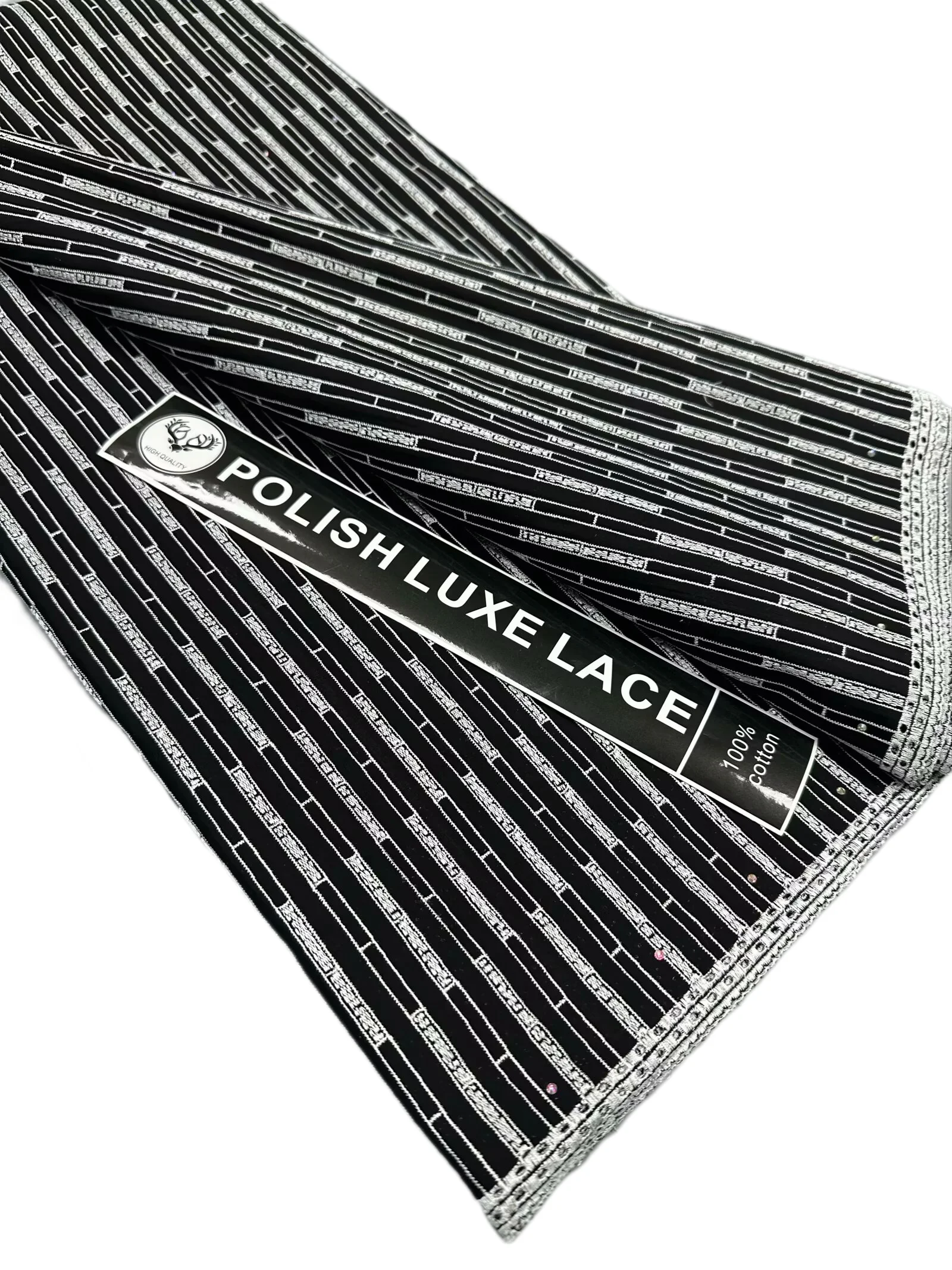 Black Luxury Original Austria 100% Cotton Lace Fabric 2025 Hight Quality African Polished Stones Fabric For Bridal Party Dresses
Black Luxury Original Austria 100% Cotton Lace Fabric 2025 Hight Quality African Polished Stones Fabric For Bridal Party Dresses