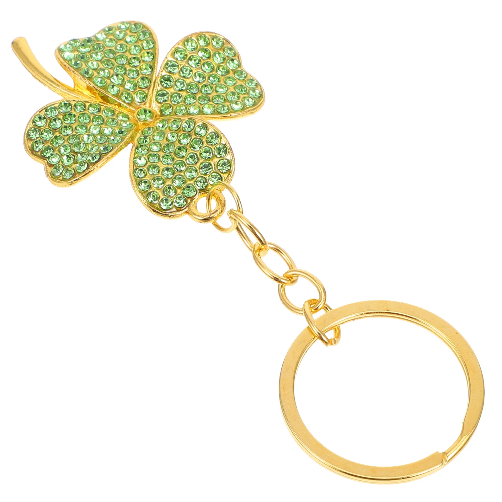 1 Pc Rhinestone Keychain Sparkling Lucky Shamrock Charm St Patrick Day Accessories Car Keys Handbags Phone Bag
1 Pc Rhinestone Keychain Sparkling Lucky Shamrock Charm St Patrick Day Accessories Car Keys Handbags Phone Bag