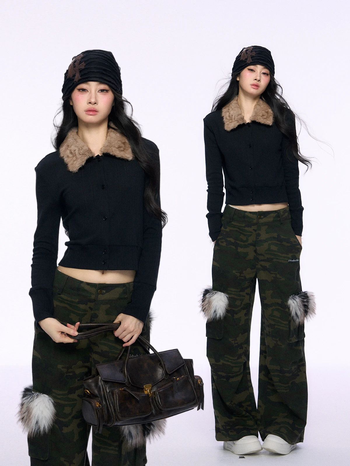 Bla Knitted ort Cardigan Coat Women's Slim Fit Cotton Blend Long Sve Casual Sle Autumn Winter New Arrival with Fur C...
Bla Knitted ort Cardigan Coat Women's Slim Fit Cotton Blend Long Sve Casual Sle Autumn Winter New Arrival with Fur C...