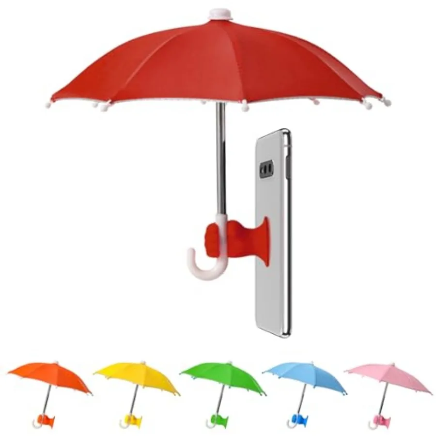 Phone Umbrella Stand, Sun Shade Mini Umbrella for Cell Phone with Adjustable Fist Style Suction Cup, Universal Anti-Glare Sun V
Phone Umbrella Stand, Sun Shade Mini Umbrella for Cell Phone with Adjustable Fist Style Suction Cup, Universal Anti-Glare Sun V
