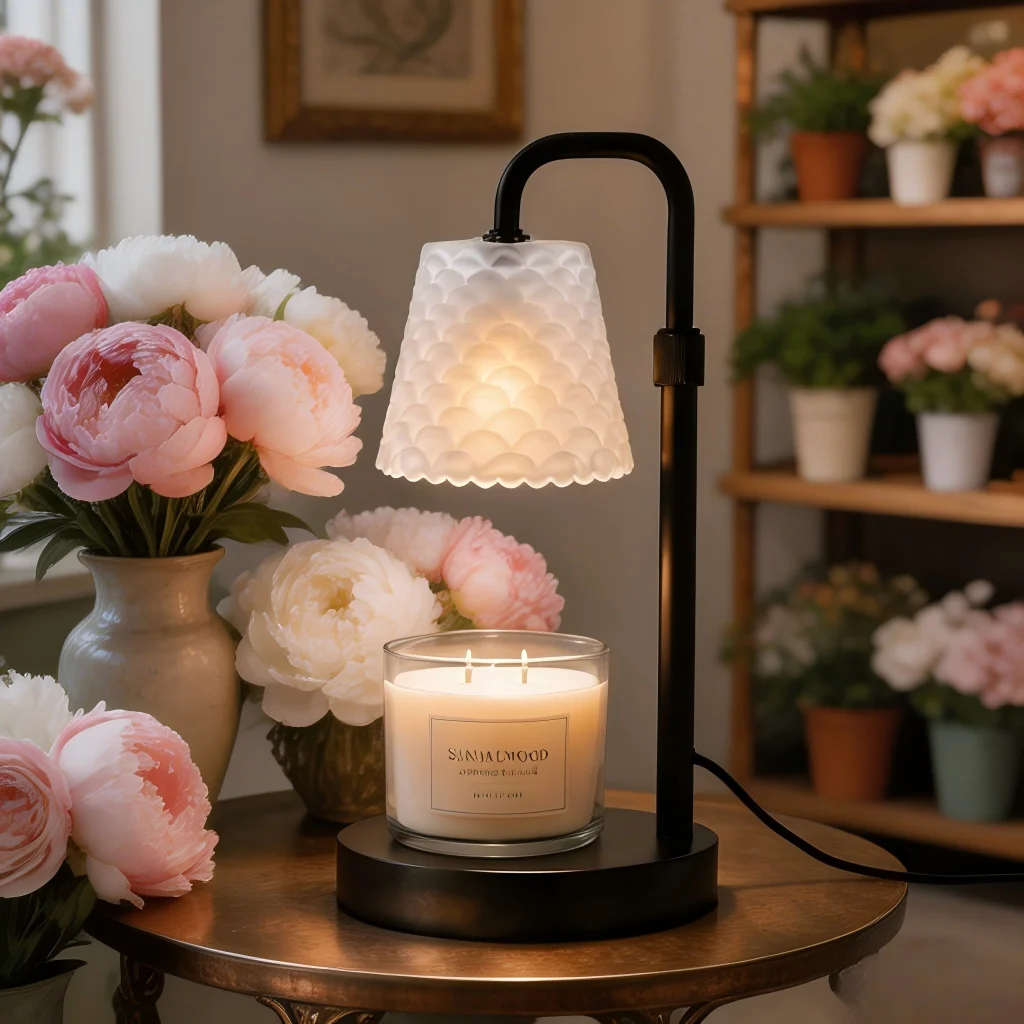 Adjustable Candle Warmer Lamp with Fish Scale Glass Shade Dimmable Wax Melter with Timer Metal Base for Scented Candles Home Decor Gift
Adjustable Candle Warmer Lamp with Fish Scale Glass Shade Dimmable Wax Melter with Timer Metal Base for Scented Candles Home Decor Gift