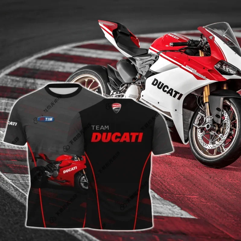 2025 New Men's Quick-drying T-shirt Comfortable Sports Racing Training Short-sleeved Ducati High-end Sports T-shirt Moto
2025 New Men's Quick-drying T-shirt Comfortable Sports Racing Training Short-sleeved Ducati High-end Sports T-shirt Moto