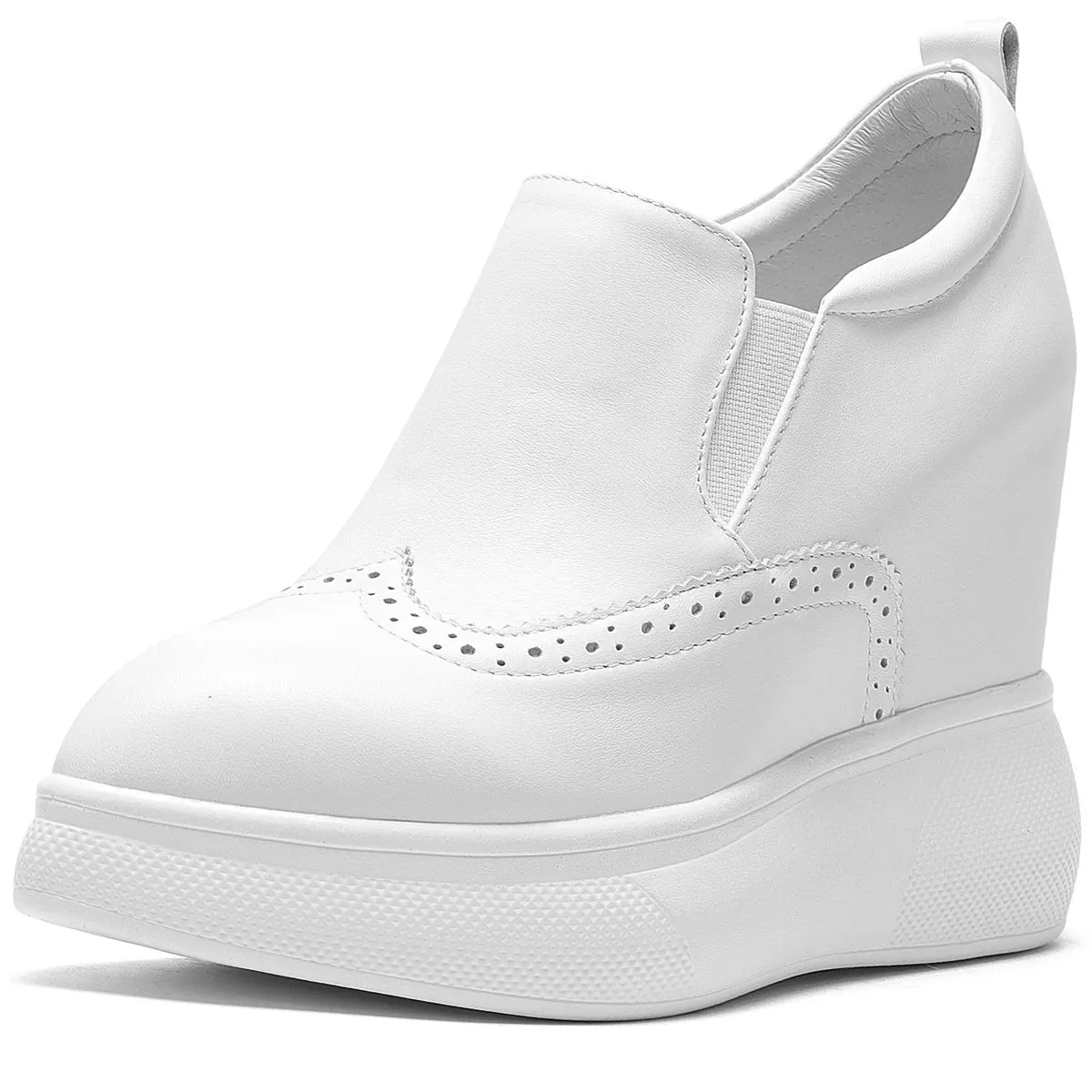 Platform Pumps Shoes Women Slip On Genuine Leather Wedges High Heel Ankle Boots Female Pointed Toe Fashion Sneakers Casual Shoes
Platform Pumps Shoes Women Slip On Genuine Leather Wedges High Heel Ankle Boots Female Pointed Toe Fashion Sneakers Casual Shoes