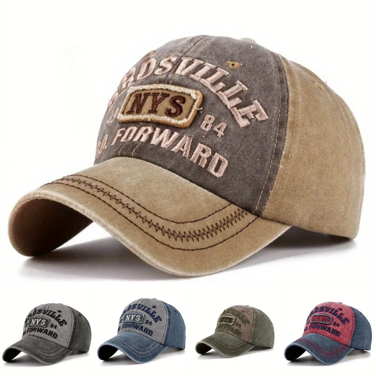 Letter Embroidery Distressed Baseball Hat for Woman Fashionable Neutral Hip-hop Hat Hiking Fishing Outdoor Sports Duckbill Hat
Letter Embroidery Distressed Baseball Hat for Woman Fashionable Neutral Hip-hop Hat Hiking Fishing Outdoor Sports Duckbill Hat