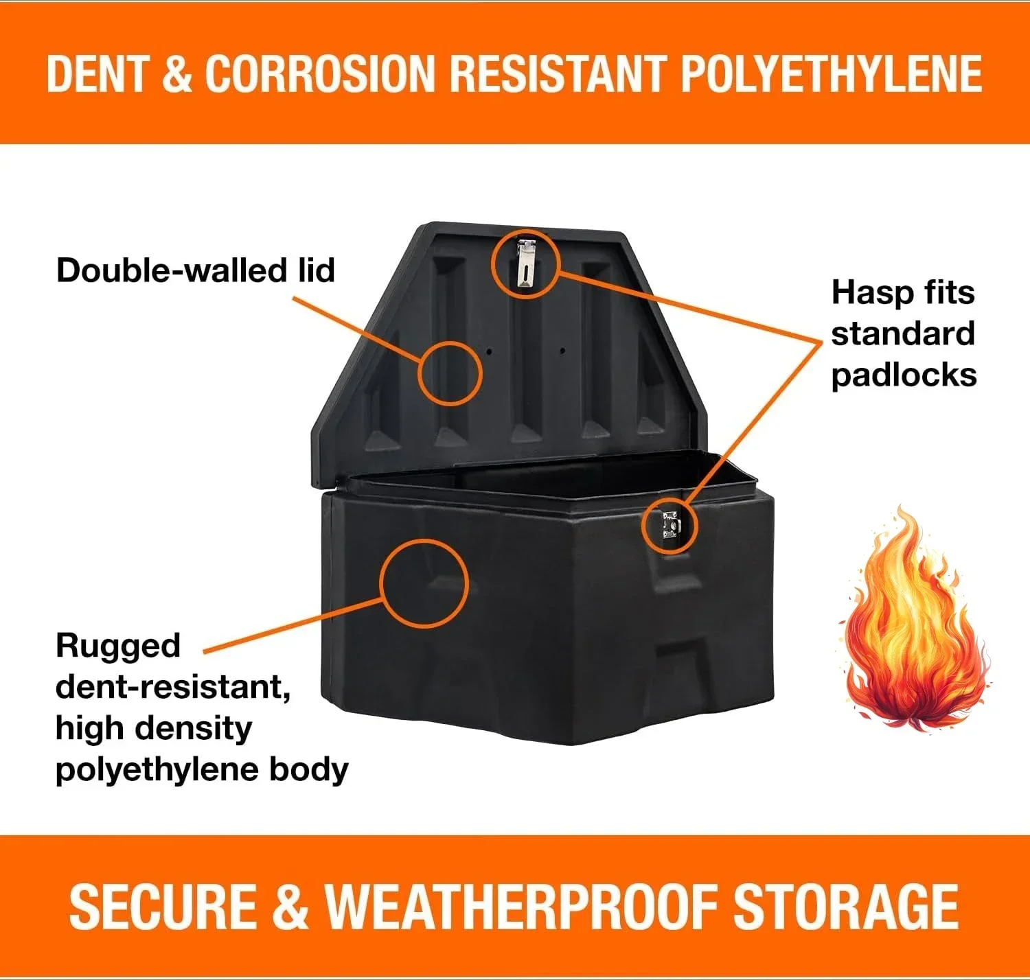1701680 Black Poly Trailer Tongue Truck Tool Cargo Storage Box,18 x 19 x 36 Inch, Made In The USA, Trailer Tongue Box For Storag
1701680 Black Poly Trailer Tongue Truck Tool Cargo Storage Box,18 x 19 x 36 Inch, Made In The USA, Trailer Tongue Box For Storag