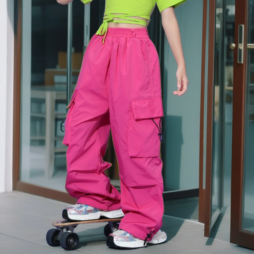 Kids Cargo Pants Summer Boys Girls Trousers Children's Sportswear Outdoor Dance Loose Big Pockets Teen School Kids Casual Pants
Kids Cargo Pants Summer Boys Girls Trousers Children's Sportswear Outdoor Dance Loose Big Pockets Teen School Kids Casual Pants