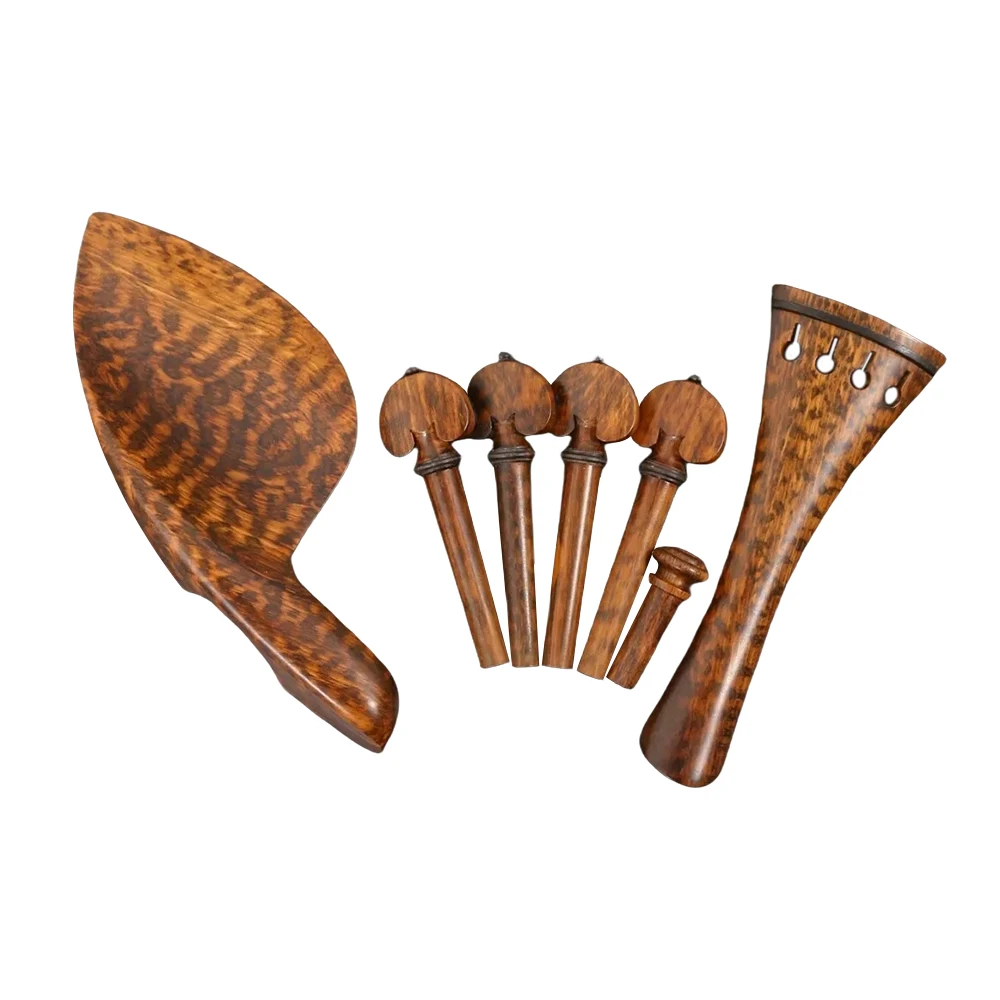 1set Violin Parts 4/4 Size Snake Wood Violin Peg Violin Tailpiece Violin Endpin Chin rest Brand New Advance Violin accessory
1set Violin Parts 4/4 Size Snake Wood Violin Peg Violin Tailpiece Violin Endpin Chin rest Brand New Advance Violin accessory