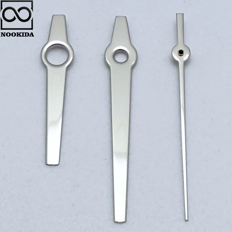NOOKIDA New Silver Simple Polished Hands for Japan NH35/NH36/4R/7S Automatic Movement Mechanical Watch Accessories
NOOKIDA New Silver Simple Polished Hands for Japan NH35/NH36/4R/7S Automatic Movement Mechanical Watch Accessories
