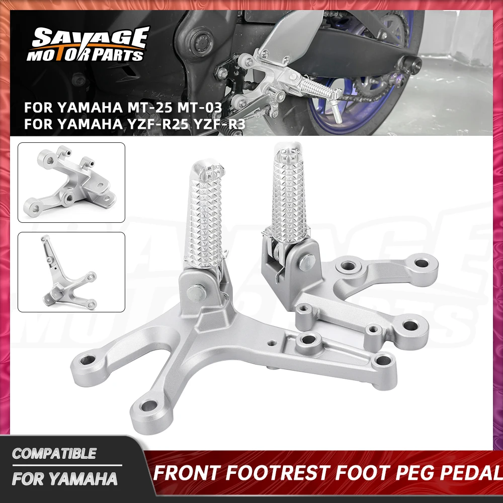 For Yamaha MT-25 MT03 Front Footrest Foot Pegs Rest Bracket Mount Set YZF-R25 YZF-R3 Motorcycle Rider Pedal Footpegs Platform
For Yamaha MT-25 MT03 Front Footrest Foot Pegs Rest Bracket Mount Set YZF-R25 YZF-R3 Motorcycle Rider Pedal Footpegs Platform