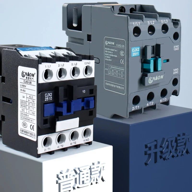 Household AC Contactor CJX2-0911 CJX2-1211 CJX2-1811 CJX2-2511 CJX2-3211 Three-Phase 24V 36V 110V 220V 380V
Household AC Contactor CJX2-0911 CJX2-1211 CJX2-1811 CJX2-2511 CJX2-3211 Three-Phase 24V 36V 110V 220V 380V