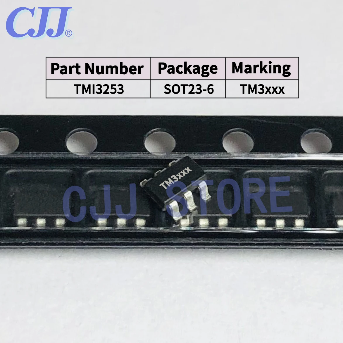 1~6000PCS/Lot Marking TM3 TMI3253 TM3dfB SMD IC SOT23-6 new and original Synchronous Step Down Converter
1~6000PCS/Lot Marking TM3 TMI3253 TM3dfB SMD IC SOT23-6 new and original Synchronous Step Down Converter