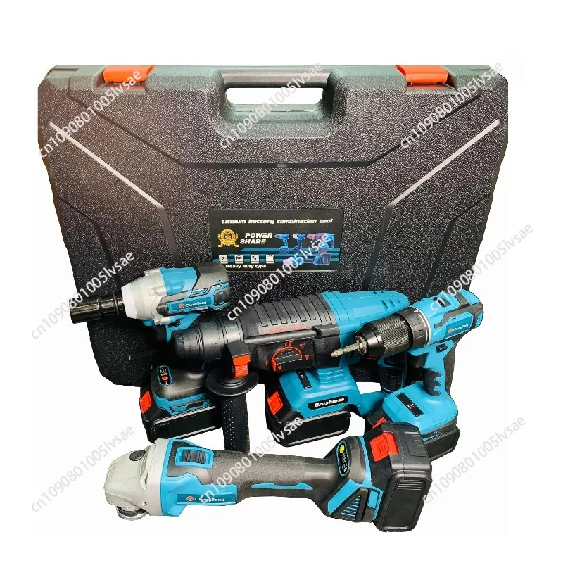 power tools lithium brushless electric hammer drill bit angle grinder cordless wrench screwdriver combination set C type
power tools lithium brushless electric hammer drill bit angle grinder cordless wrench screwdriver combination set C type