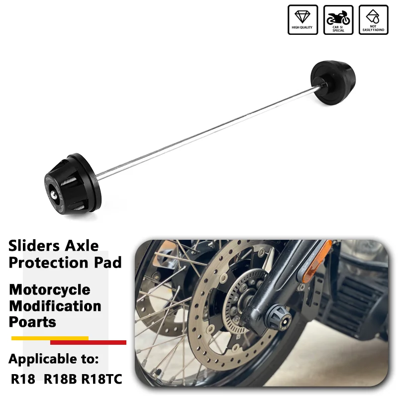 Motorcycle Accessories Front Axle Fork Wheel Protector Decorative Crash Slider For BMW R18 Classic100 Year R18B Transcontinental
Motorcycle Accessories Front Axle Fork Wheel Protector Decorative Crash Slider For BMW R18 Classic100 Year R18B Transcontinental