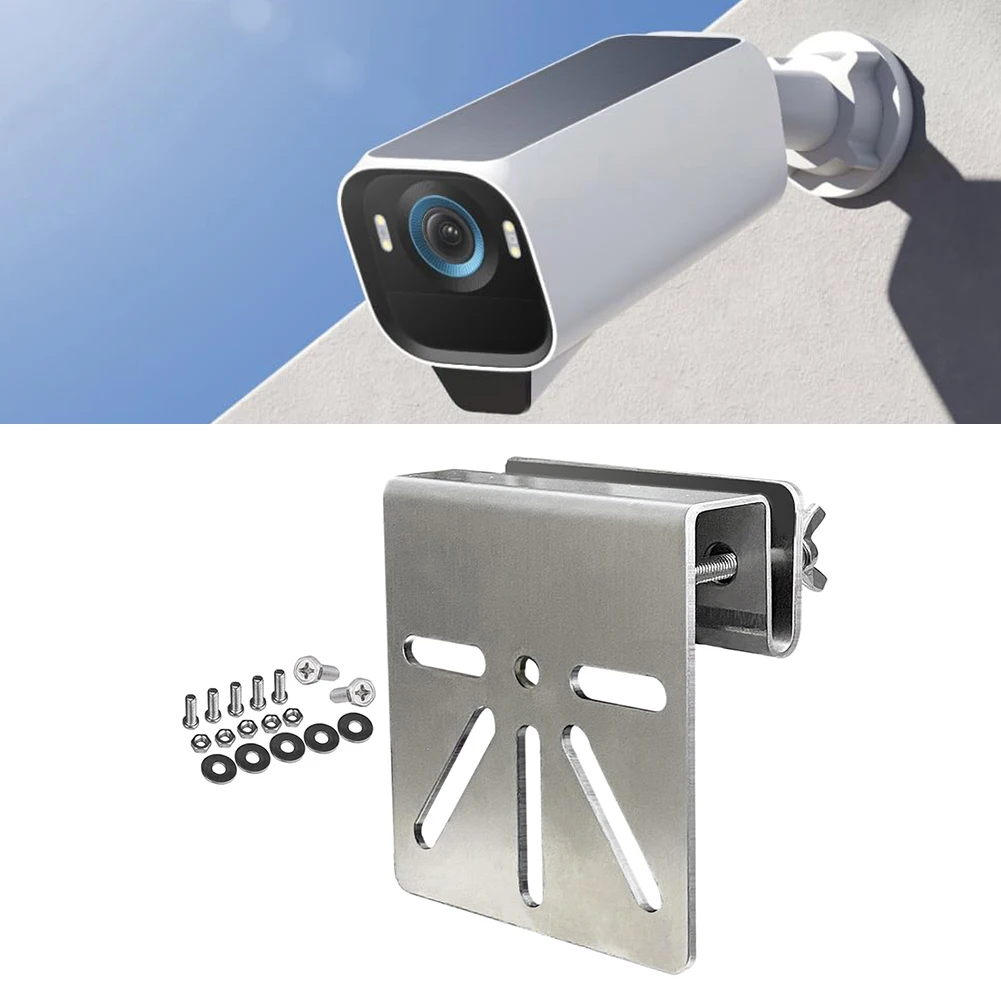 Металлический держатель для желоба для EufyCam S3 Pro, устойчивый к атмосферным воздействиям, подставка для желоба, кронштейн для камеры наблюдения, аксессуары для домашней безопасности
Металлический держатель для желоба для EufyCam S3 Pro, устойчивый к атмосферным воздействиям, подставка для желоба, кронштейн для камеры наблюдения, аксессуары для домашней безопасности