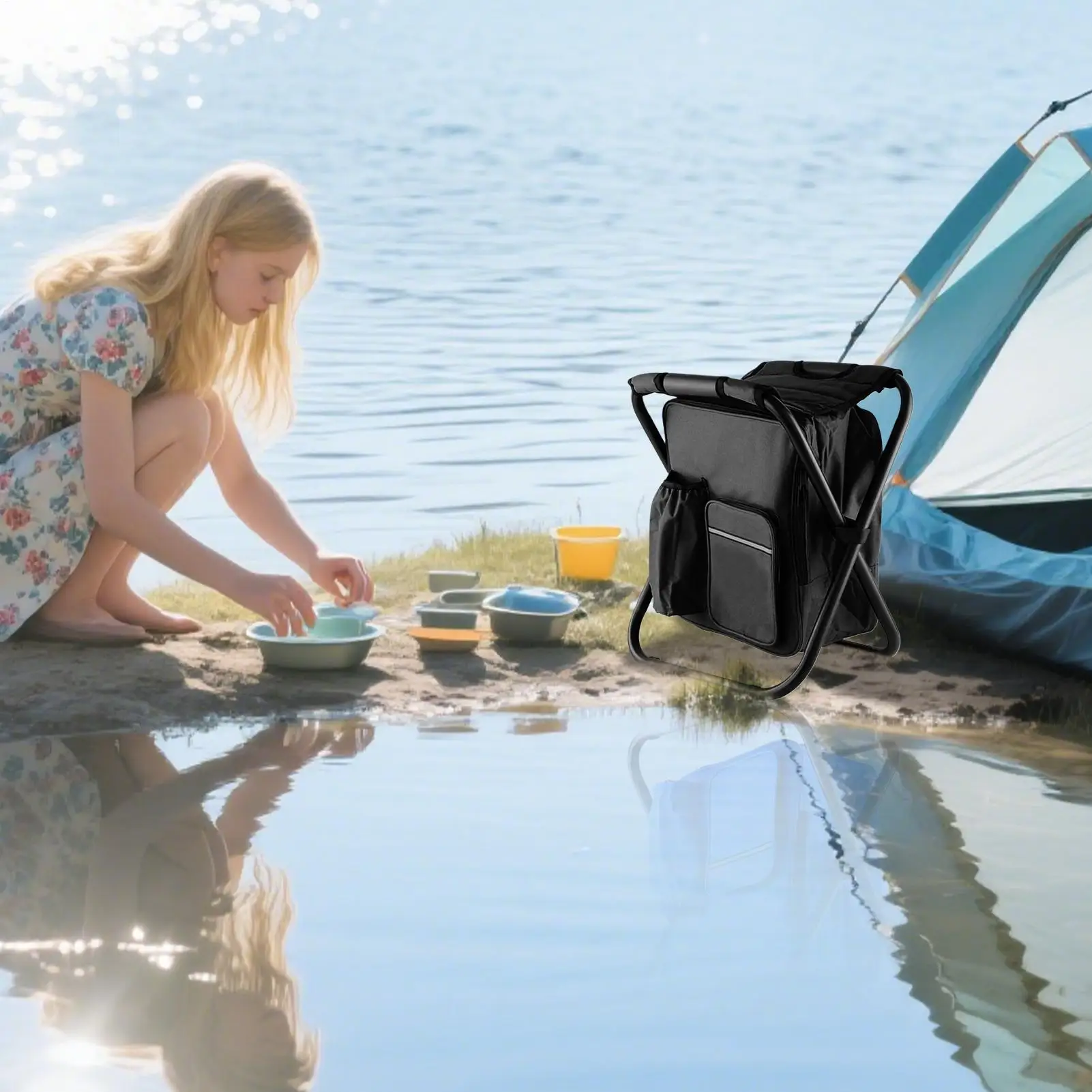 Portable Camping Chair Folding Lawn Chairs Backpack Cooler Bag Camping Recliner For Hiking Travel Beach Park Festival Lawn
Portable Camping Chair Folding Lawn Chairs Backpack Cooler Bag Camping Recliner For Hiking Travel Beach Park Festival Lawn