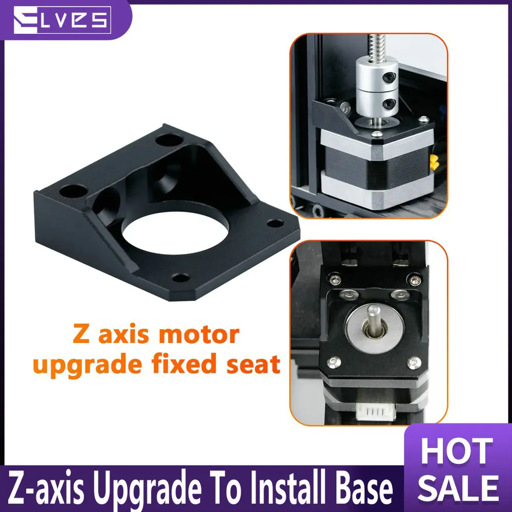 Аксессуары для 3D принтера ELVES Ender3 мотор Z-axis обновление для установки основания из алюминиевого сплава, подходящая для фотографий, фотография
Аксессуары для 3D принтера ELVES Ender3 мотор Z-axis обновление для установки основания из алюминиевого сплава, подходящая для фотографий, фотография