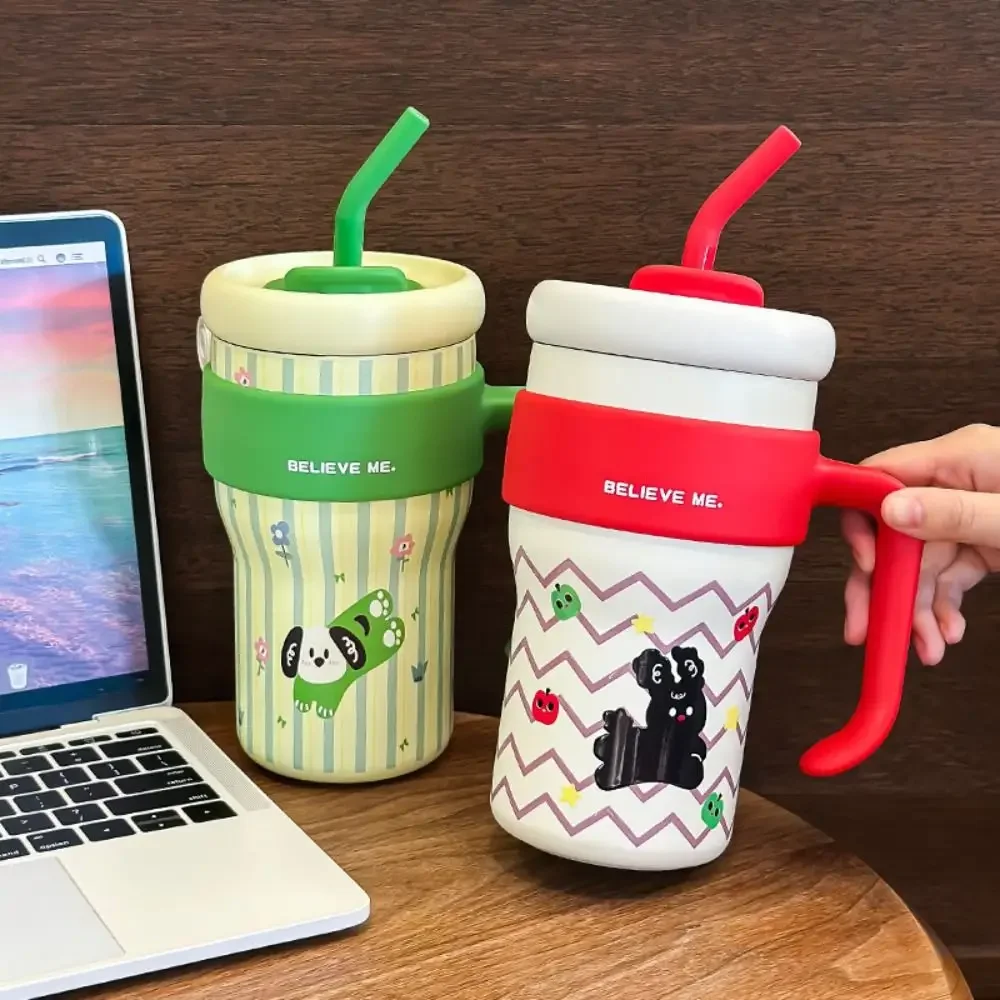 Durable 800ML Cup 316 Stainless Steel With Handle Thermal Water Bottle Gift Lid Straw Direct Drinking Cup Office Workers
Durable 800ML Cup 316 Stainless Steel With Handle Thermal Water Bottle Gift Lid Straw Direct Drinking Cup Office Workers