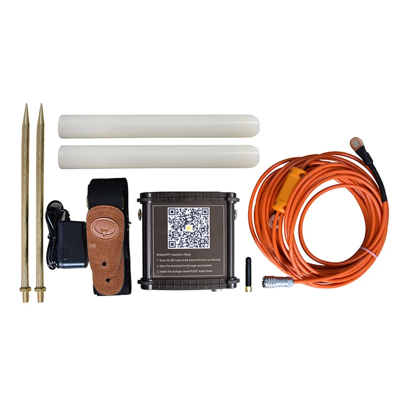 PQWT-M200 Mobile Phone Connected Ground Water Detector Fresh Water Finder 200m For Borehole Drilling
PQWT-M200 Mobile Phone Connected Ground Water Detector Fresh Water Finder 200m For Borehole Drilling
