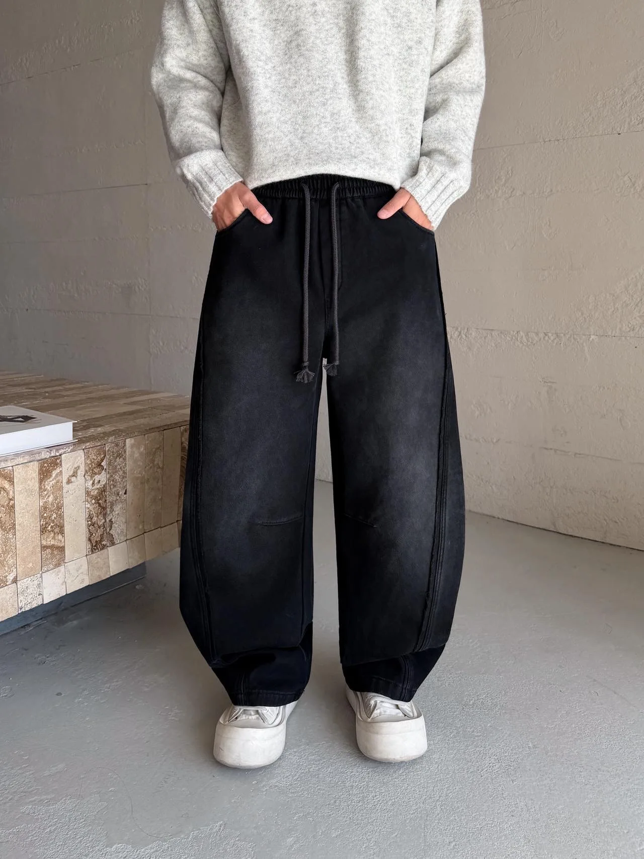 Winter Heavyweight Fce Lined Casual Pants Men's American Loose Vintage Waed Straight Leg Wide Leg Long Trousers
Winter Heavyweight Fce Lined Casual Pants Men's American Loose Vintage Waed Straight Leg Wide Leg Long Trousers