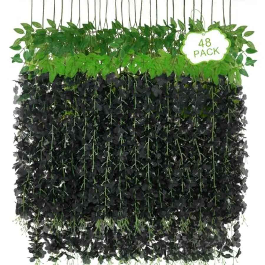 Artificial Wisteria Hanging Flowers 3.6Ft/Pcs Fake Wisteria Garland for Wedding Party Home Garden Indoor Outdoor Decoration
Artificial Wisteria Hanging Flowers 3.6Ft/Pcs Fake Wisteria Garland for Wedding Party Home Garden Indoor Outdoor Decoration