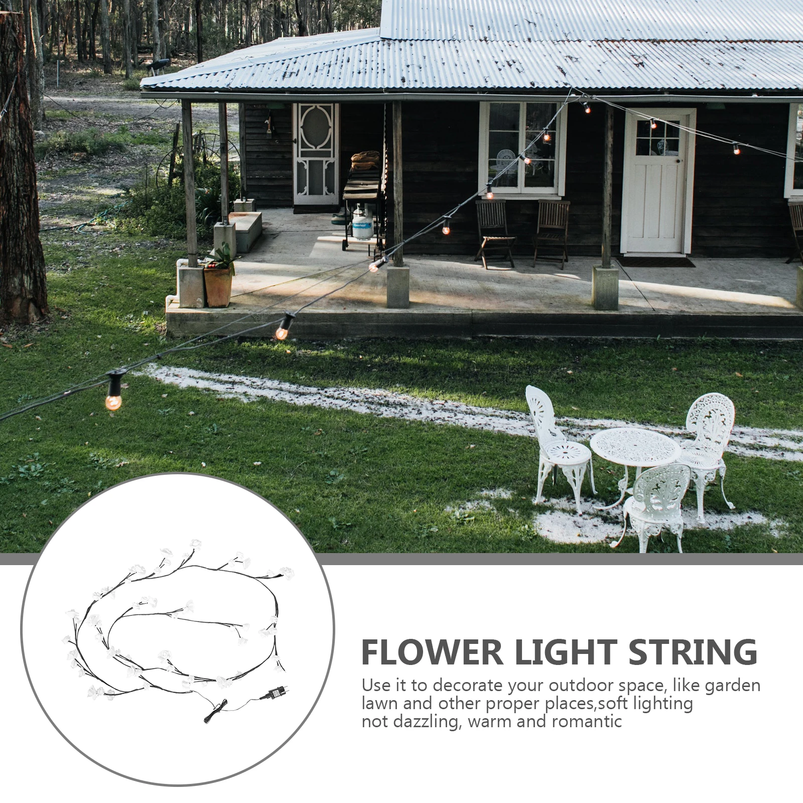Christmas Decor Rattan Flowers Skewers Festival Indoor Light String Lights Delicate Strap Banner White Night
Christmas Decor Rattan Flowers Skewers Festival Indoor Light String Lights Delicate Strap Banner White Night