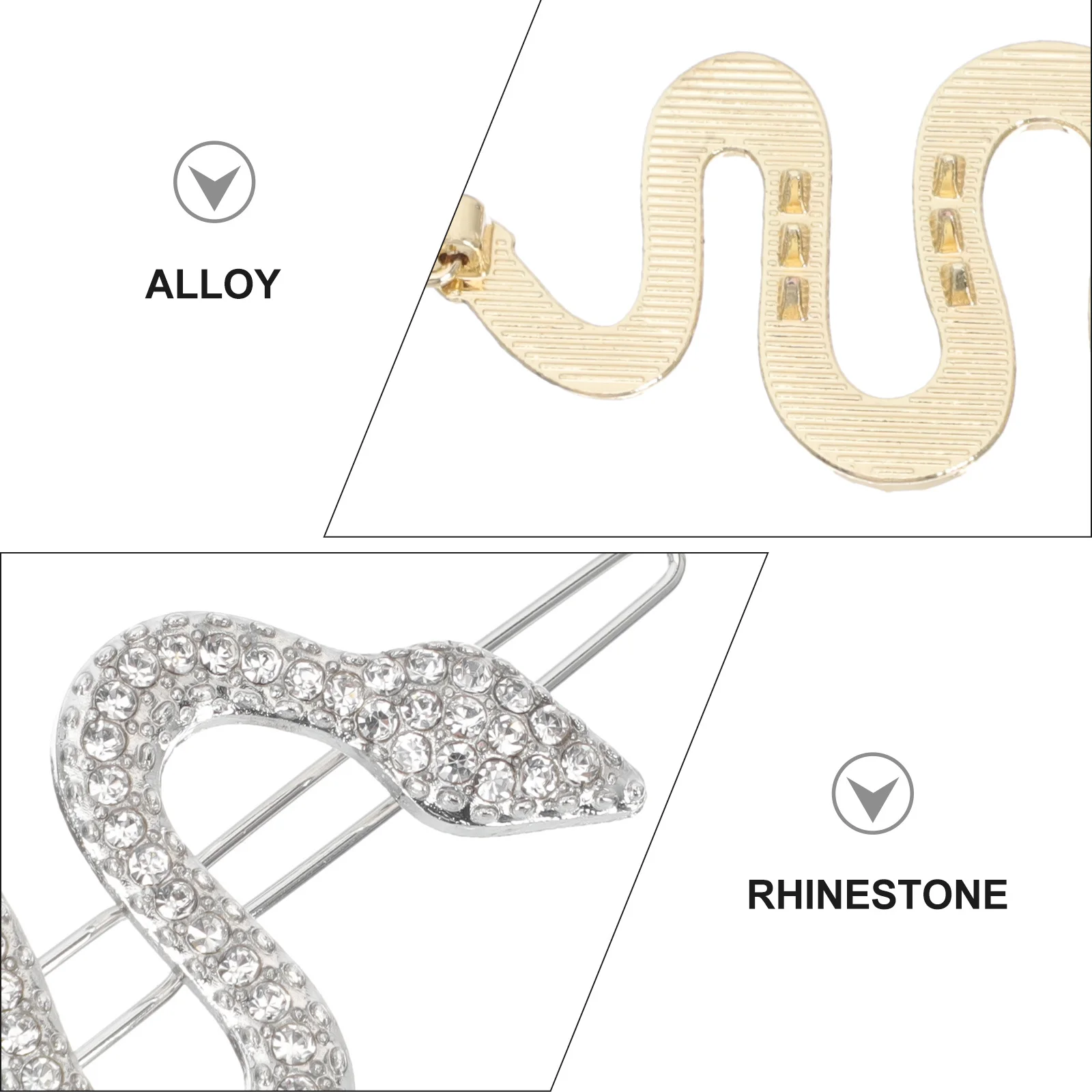 4 шт., зажимы для челки в форме змеи, нежные заколки для волос со стразами, очаровательные аксессуары для волос для девочек для вечеринки, карнавала
4 шт., зажимы для челки в форме змеи, нежные заколки для волос со стразами, очаровательные аксессуары для волос для девочек для вечеринки, карнавала