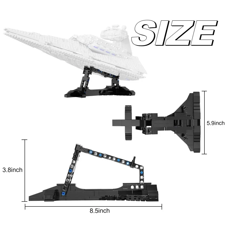 172PCS MOC spaceship bracket building block assembly suitable for 75394&75357 bracket game brick toy boxed holiday gift
172PCS MOC spaceship bracket building block assembly suitable for 75394&75357 bracket game brick toy boxed holiday gift