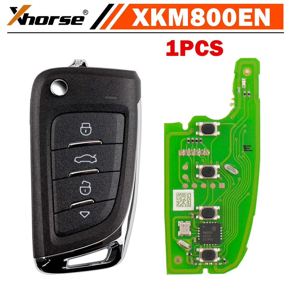 1 шт. XHORSE XKM800EN XK проводной ключ универсальный флип-ключ дистанционного управления 4 кнопки стиль ножа
1 шт. XHORSE XKM800EN XK проводной ключ универсальный флип-ключ дистанционного управления 4 кнопки стиль ножа