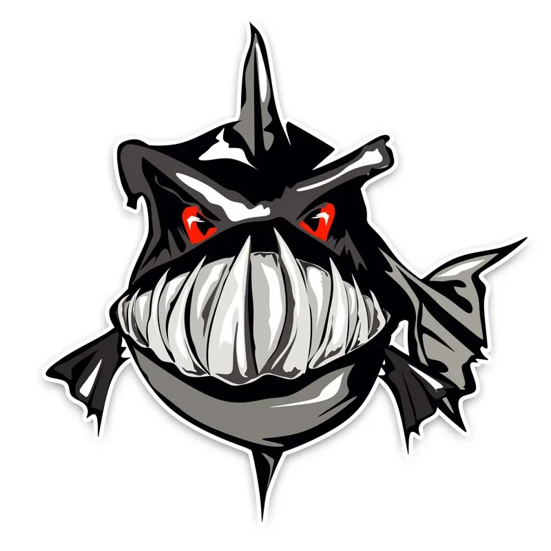 Fun Cartoon Piranha Modeling Personality Car Stickers PVC Fashion Auto Window Bumper Quality Waterproof Decals Decor
Fun Cartoon Piranha Modeling Personality Car Stickers PVC Fashion Auto Window Bumper Quality Waterproof Decals Decor