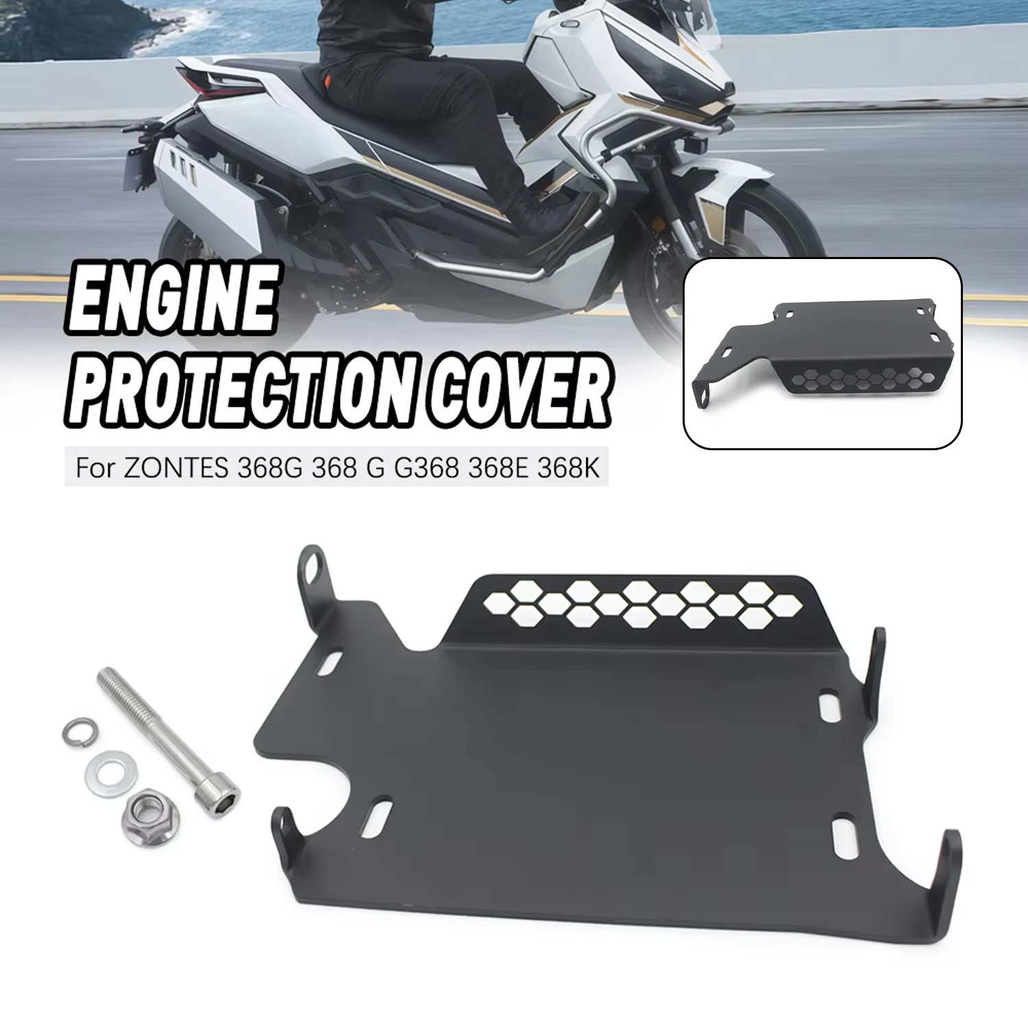 Motorcycle Accessories Engine Protection Cover Chassis Guard Skid Plate Belly Pan Protector For ZONTES 368G 368 G G368 368E 368K
Motorcycle Accessories Engine Protection Cover Chassis Guard Skid Plate Belly Pan Protector For ZONTES 368G 368 G G368 368E 368K