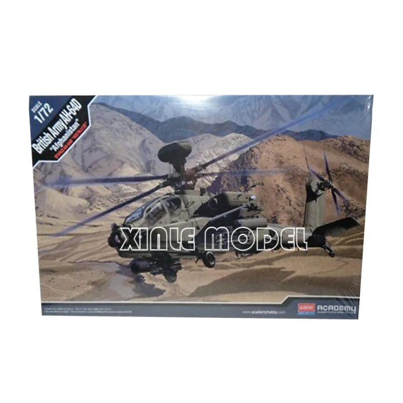 Academy Scale Model Kit 12537 British Army AH-64D helicopter 1/72
Academy Scale Model Kit 12537 British Army AH-64D helicopter 1/72